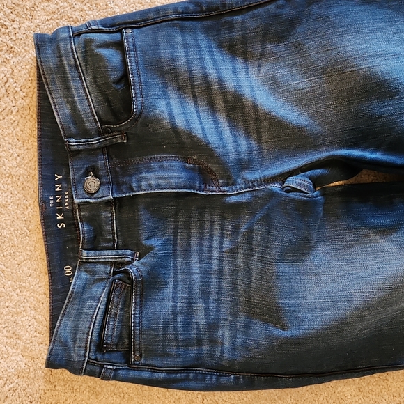 White House Black Market Skinny Ankle Leather Embellished Jeans - Picture 3 of 12